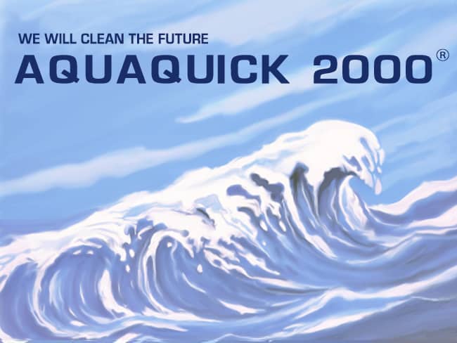 AQUAQUICK 2000 LOGO ORIGINAL